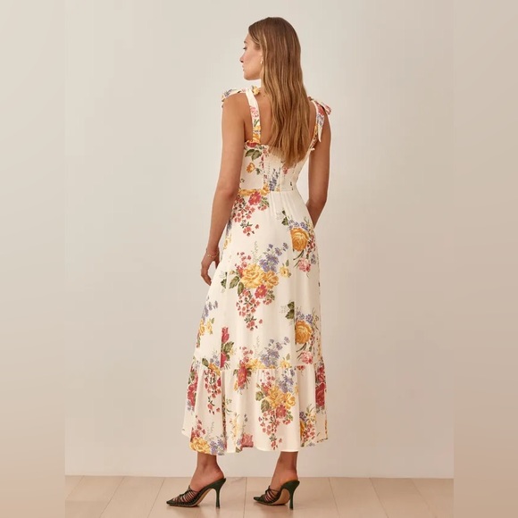 Reformation Nikita Dress Bouquet 2 - Picture 2 of 3